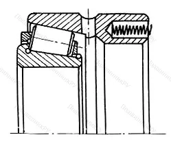 Модификация подшипника 4-17828Л размер 140x190x80