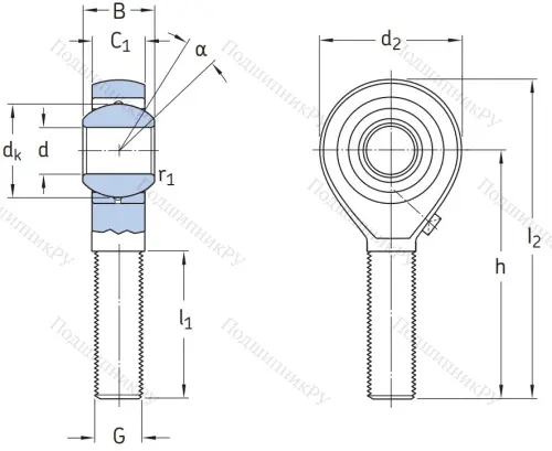 Шарнирная головка POS 20 L в Хабаровске