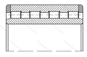 Подшипник  6452118 размер 90x140x90 от производителя  ГПЗ-1 Подшипник  6452118 размер 90x140x90 от производителя  ГПЗ-1