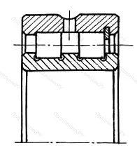 Подшипник  4722924 (NNCF 4924) размер 120x165x45 от производителя  ГПЗ-24