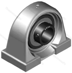 Высокотемпературный подшипниковый узел UCPA 202 BHTS ZZ 280° BECO в Хабаровске