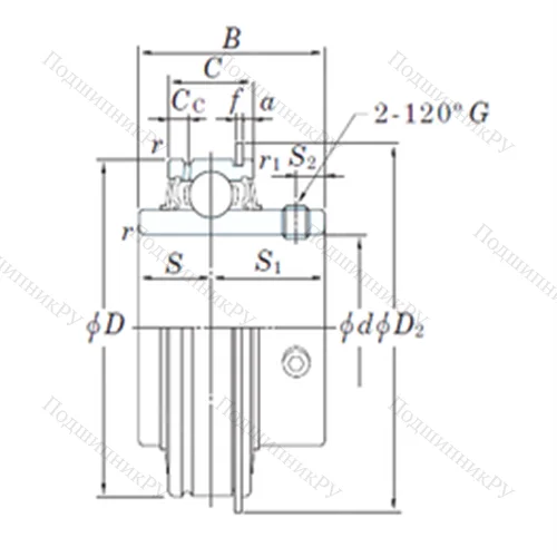 Подшипник шариковый радиальный ER 202-10