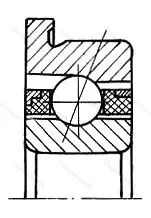 Подшипник  1646095 размер 5x14x4 от производителя  ГПЗ-23