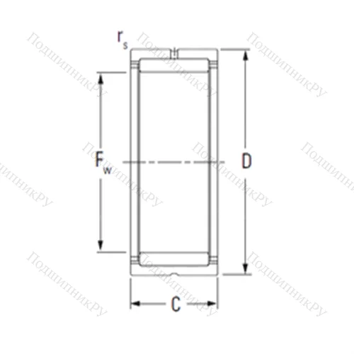 Подшипник игольчатый радиальный RNA 49/32R-1