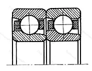 Подшипник  1436900 размер 10x22x12 от производителя  ГПЗ-4