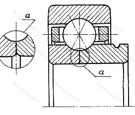 Модификация подшипника 85-1126944Р2 размер 220x300x44 от производителя  ГПЗ-4