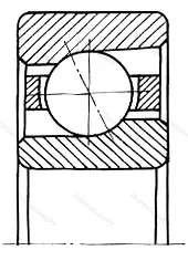 Подшипник 7315BM размер 75x160x37 от производителя  SKF Подшипник 7315BM размер 75x160x37 от производителя  SKF