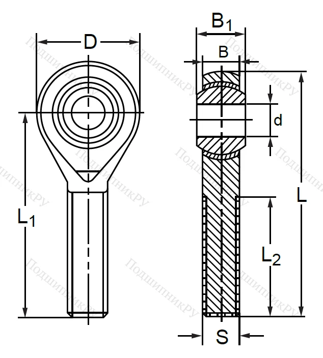 Шарнирная головка POS 6 L в Хабаровске