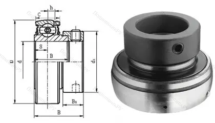 Корпусный подшипник SA 202 в Хабаровске