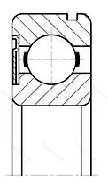 Подшипник  6226-ZN (150226) размер 130x230x40 от производителя  SKF