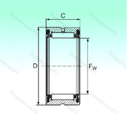 Подшипник игольчатый радиальный