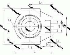 Подшипник RTUEY 60