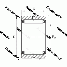 Подшипник RNA 4912-XL