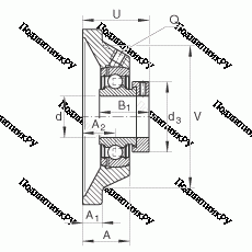 Подшипник PCJ 30-N в Хабаровске